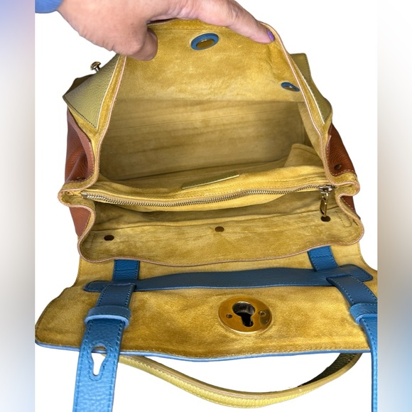 94 Saint Laurent's YSL Muse Multicolor Leather Handbag - Picture 12 of 16